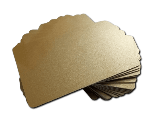 Gold PVC ID Card - Image 1