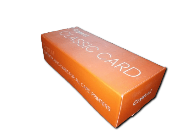 Crystal Classic Blank White PVC Card